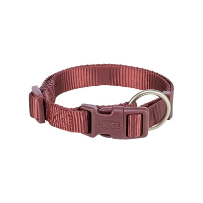 Trixie Hundehalsband Premium Sangria Rot