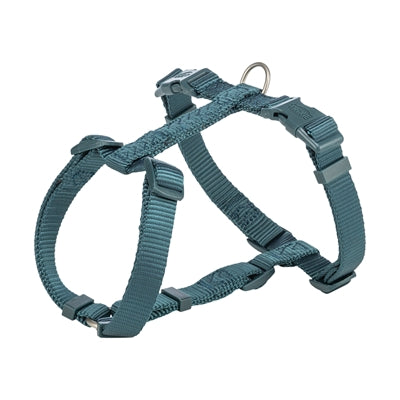 Trixie Hundegeschirr Premium H-Rig Petrol Blau